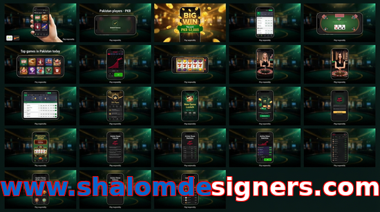 Main screen of Www.shalomdesigners.com bet page for PK players