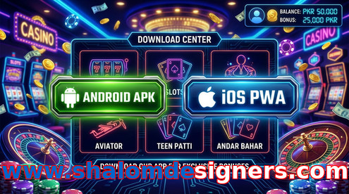 Main screen of Www.shalomdesigners.com download page for PK players